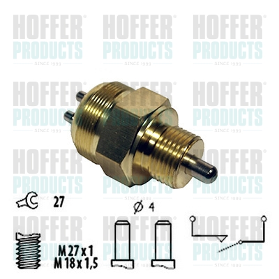 Comutator, lampa marsalier 3600028 HOFFER