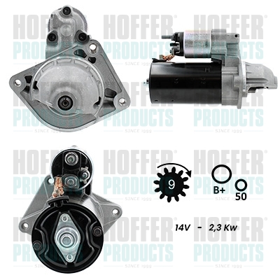 Starter H5010366G HOFFER