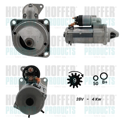 Starter H5110024G HOFFER
