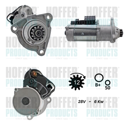 Starter H5110078G HOFFER