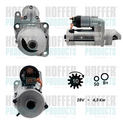 Starter H5110166G HOFFER