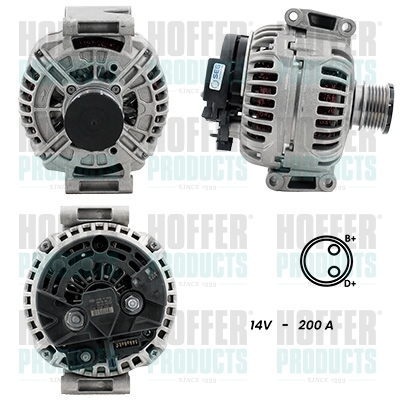 Generator / Alternator H5510520G HOFFER
