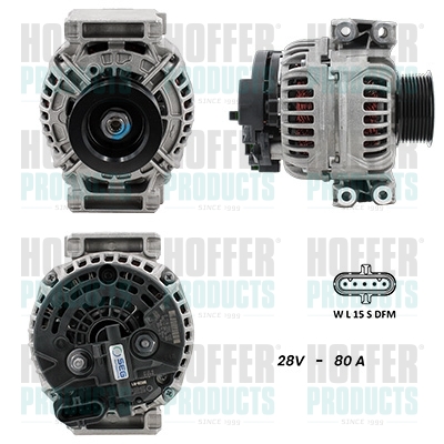 Generator / Alternator H5610030G HOFFER