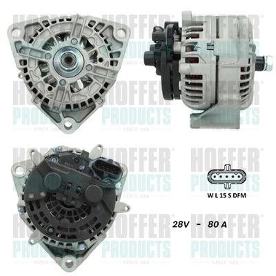 Generator / Alternator H5610076G HOFFER