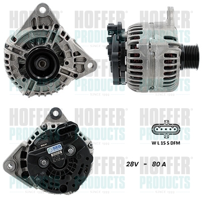 Generator / Alternator H5610078G HOFFER
