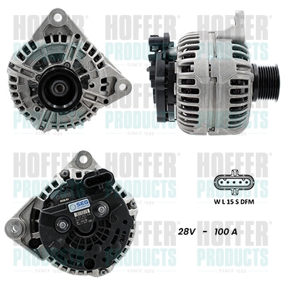 Generator / Alternator H5610079G HOFFER