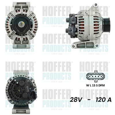 Generator / Alternator H5610082G HOFFER