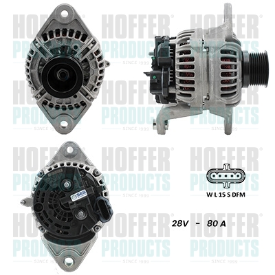 Generator / Alternator H5610088G HOFFER
