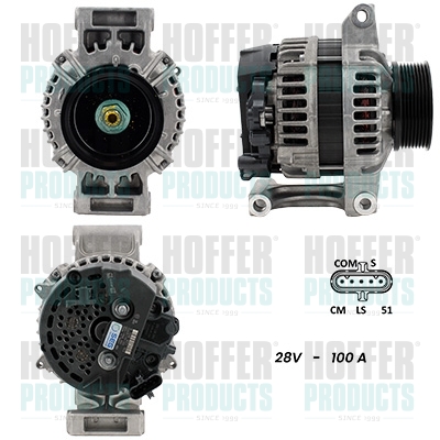 Generator / Alternator H5610098G HOFFER