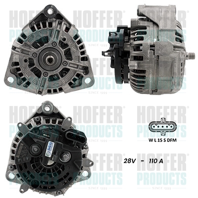 Generator / Alternator H5610161G HOFFER