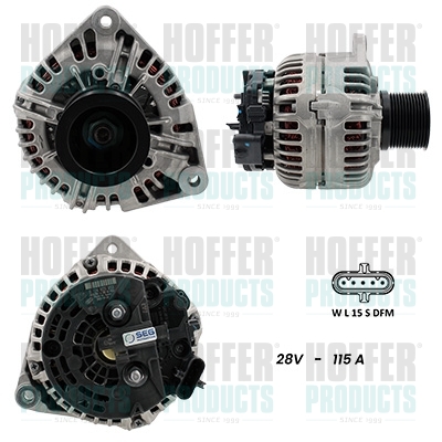 Generator / Alternator H5610165G HOFFER