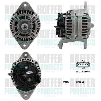 Generator / Alternator H5610166G HOFFER