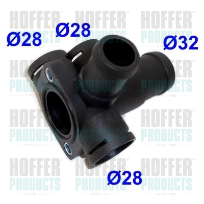 Flansa lichid racire 93104 HOFFER