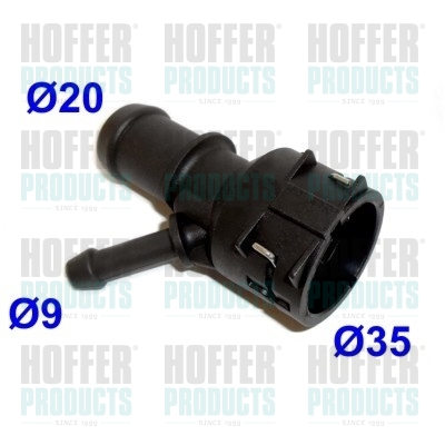 Flansa lichid racire 93501 HOFFER