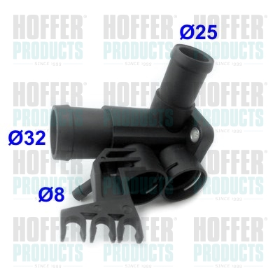 Flansa lichid racire 93546 HOFFER