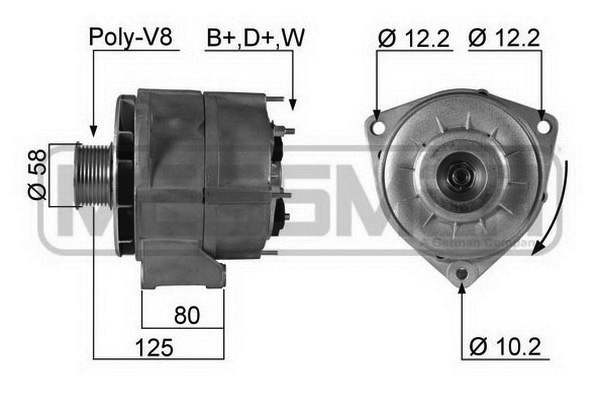 Generator / Alternator 209021 MESSMER