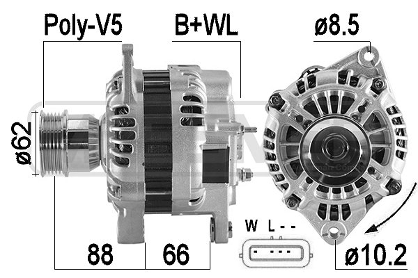Generator / Alternator 209581 MESSMER