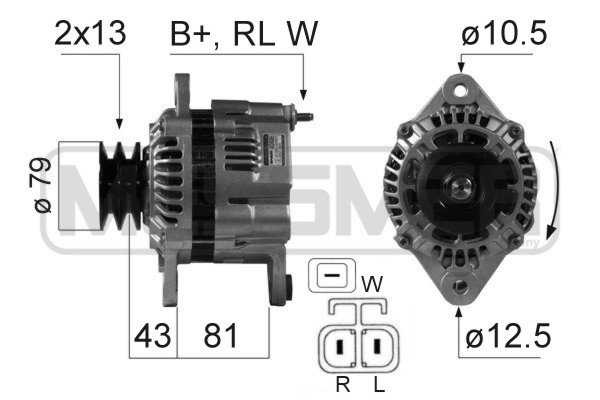 Generator / Alternator 210610 MESSMER