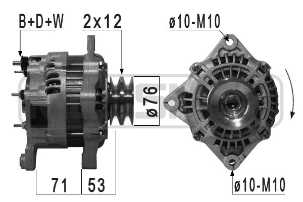 Generator / Alternator 210911 MESSMER