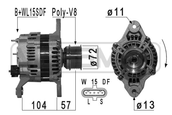 Generator / Alternator 210914 MESSMER