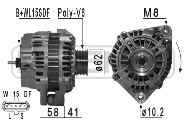 Generator / Alternator 210919 MESSMER