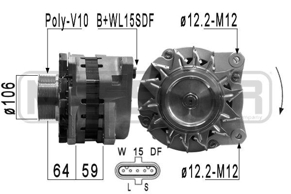 Generator / Alternator 210924 MESSMER