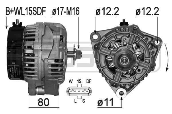 Generator / Alternator 210982 MESSMER