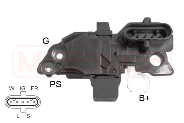 Regulator, alternator 215249 MESSMER