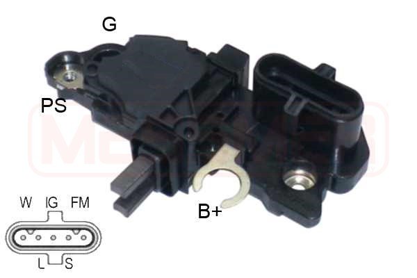 Regulator, alternator 215250 MESSMER