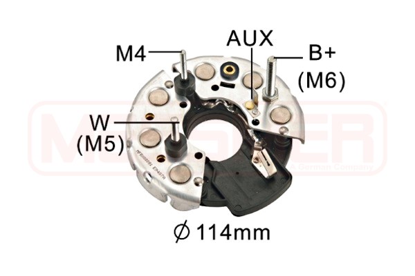 Punte diode 215321 MESSMER