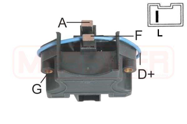 Regulator, alternator 215731 MESSMER