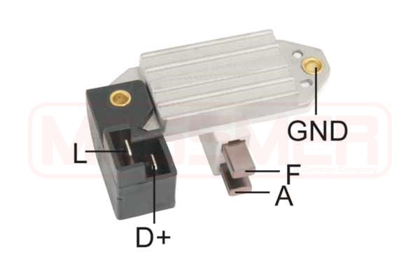 Regulator, alternator 215776 MESSMER