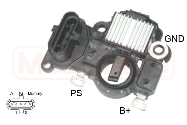 Regulator, alternator 216131 MESSMER