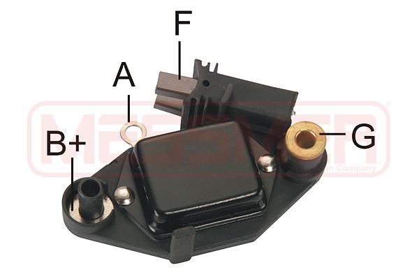 Regulator, alternator 216169 MESSMER