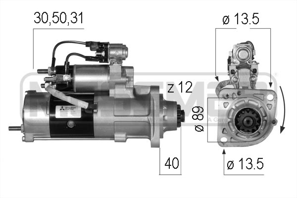 Starter 220557 MESSMER
