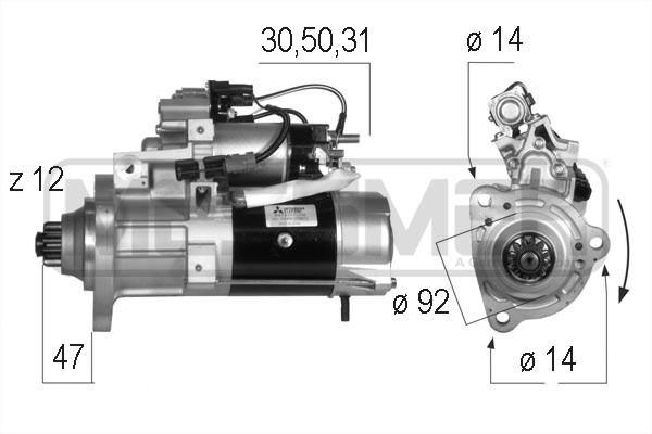 Starter 220571 MESSMER