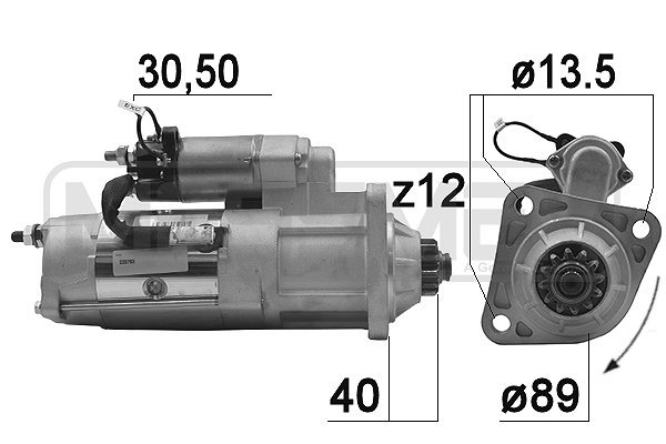 Starter 220793 MESSMER