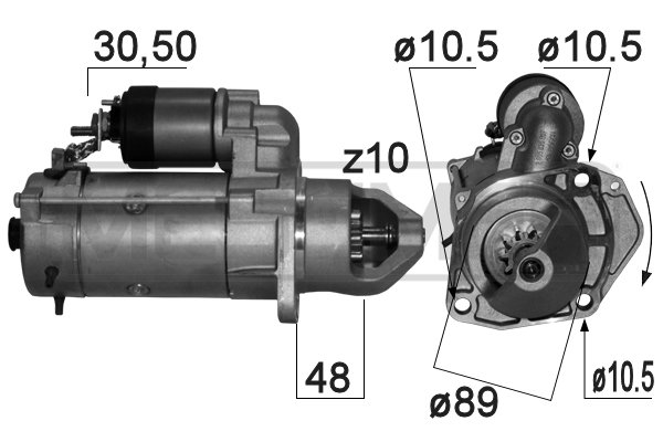 Starter 220879 MESSMER
