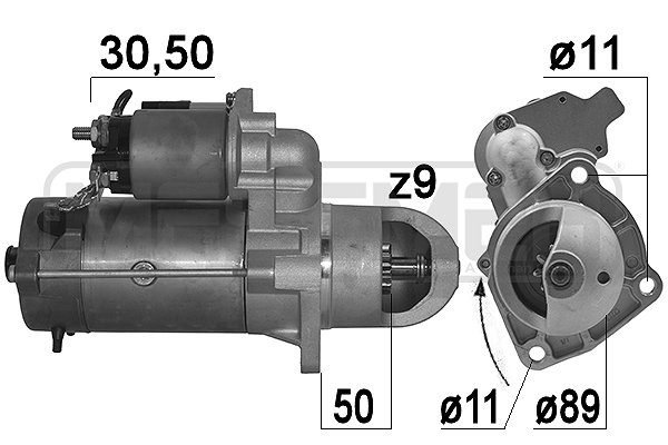 Starter 220992 MESSMER