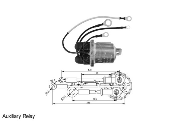 Solenoid, electromotor ZM2409 MESSMER