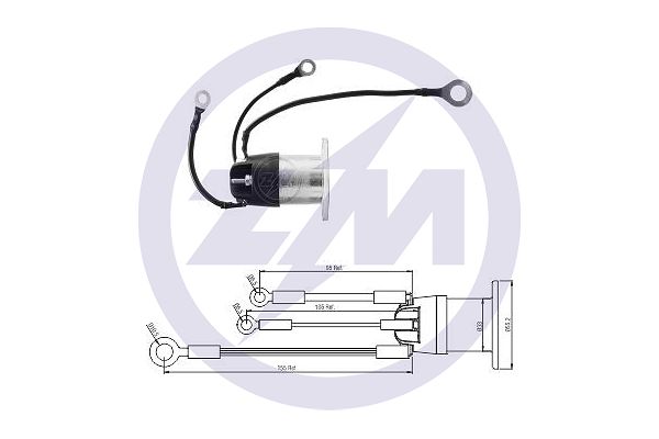 Solenoid, electromotor ZM291 MESSMER
