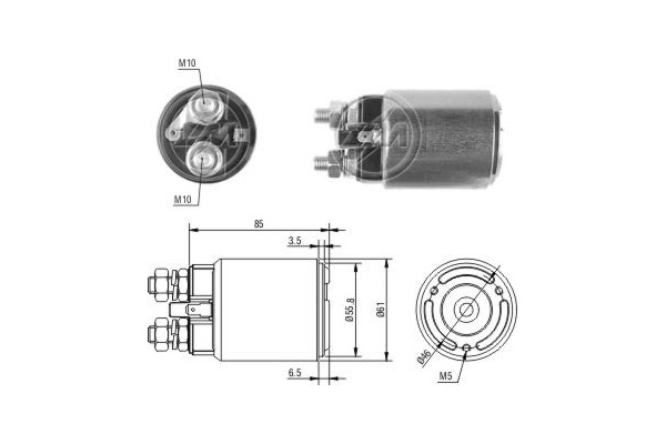 Solenoid, electromotor ZM656 MESSMER
