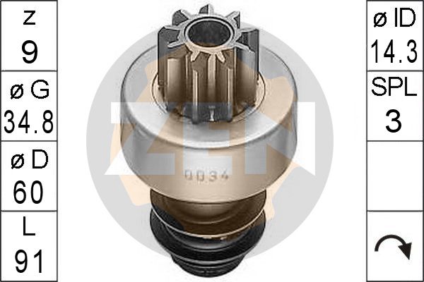 Cuplaj unisens,demaror ZN0034 MESSMER