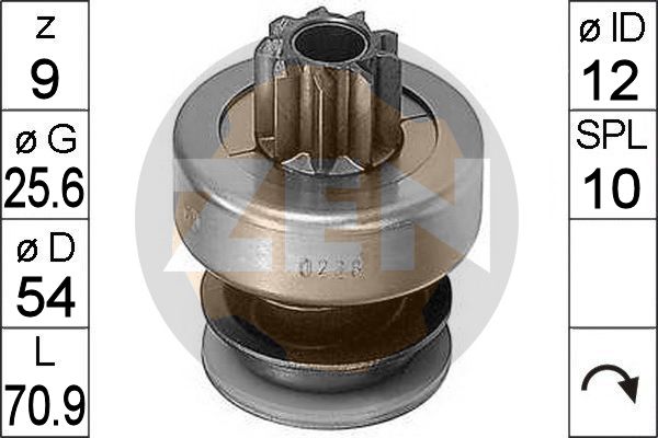 Cuplaj unisens,demaror ZN0228 MESSMER