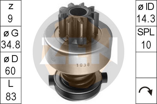 Cuplaj unisens,demaror ZN1038 MESSMER