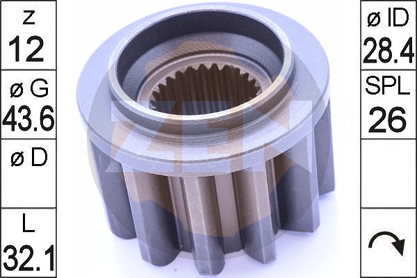 Pinion electromotor ZN12967 MESSMER