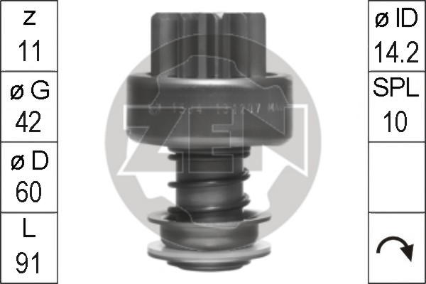 Cuplaj unisens,demaror ZN1594 MESSMER