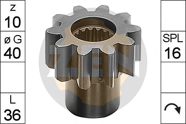 Pinion electromotor ZN9402 MESSMER