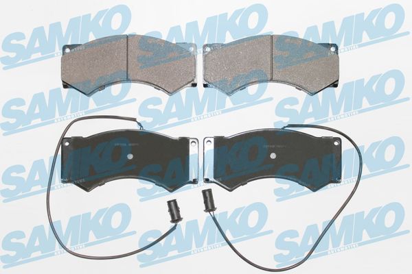 Set placute frana,frana disc 5SP1143 SAMKO