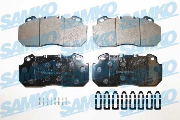 Set placute frana,frana disc 5SP1161 SAMKO